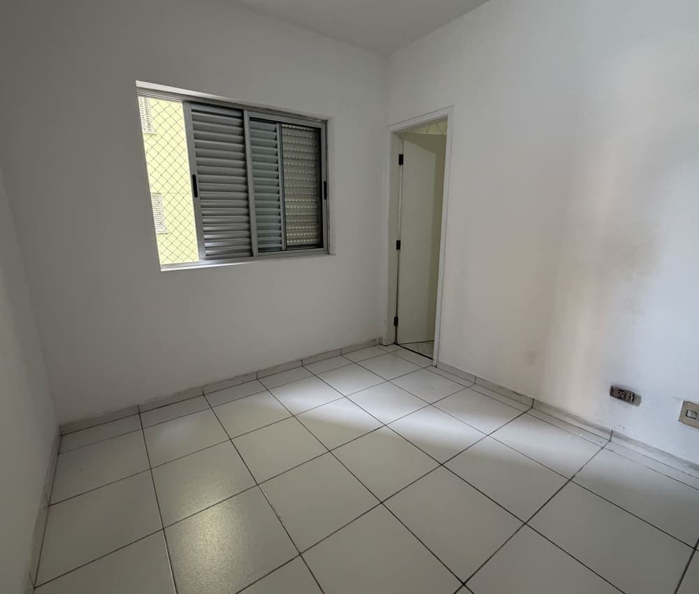 Quarto do apartamento da Rua da Alegria